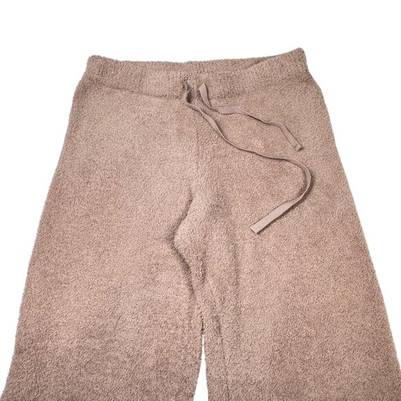 Softies Marshmallow Lounge Set Sz.S Beige Top Wide Leg Pants Knit Cozy PJ Plush - Picture 12 of 16